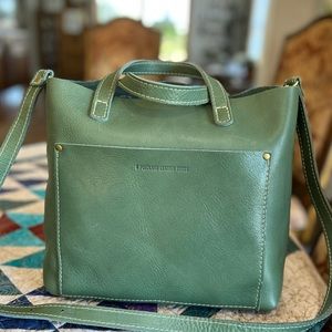 Portland Leather medium crossbody tote